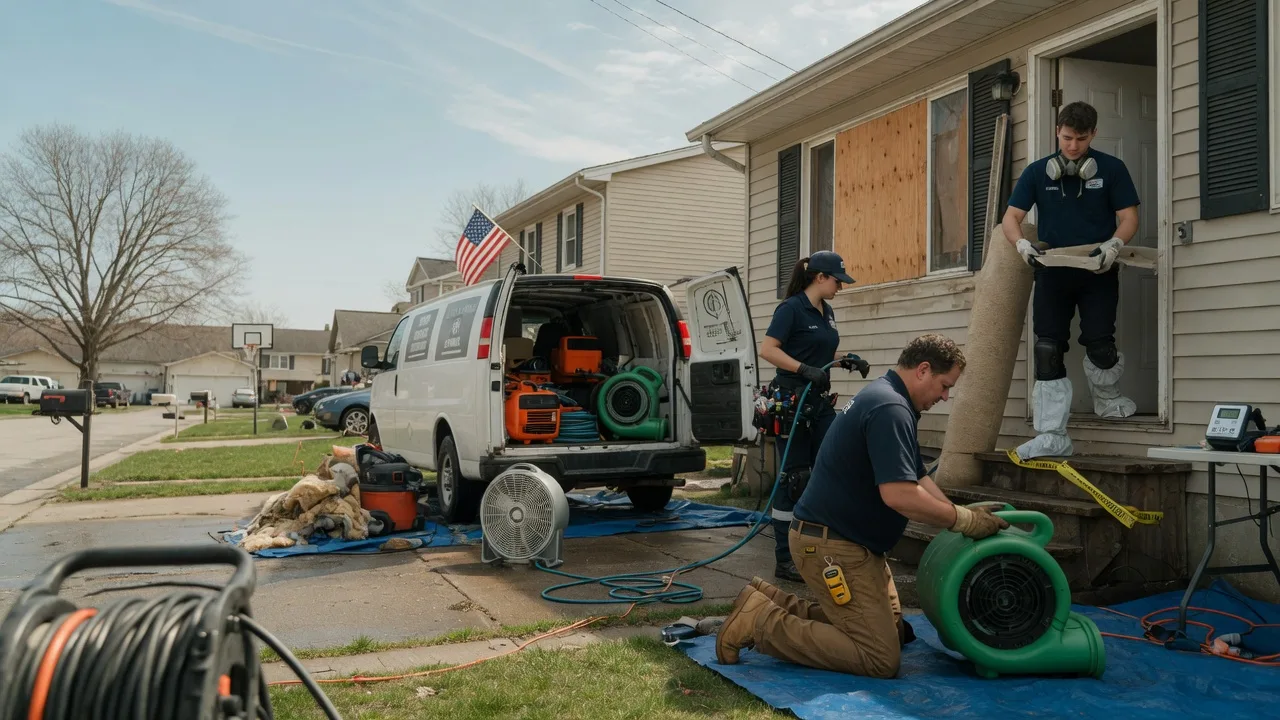 Water Damage Restoration in Pennington, TX near me
